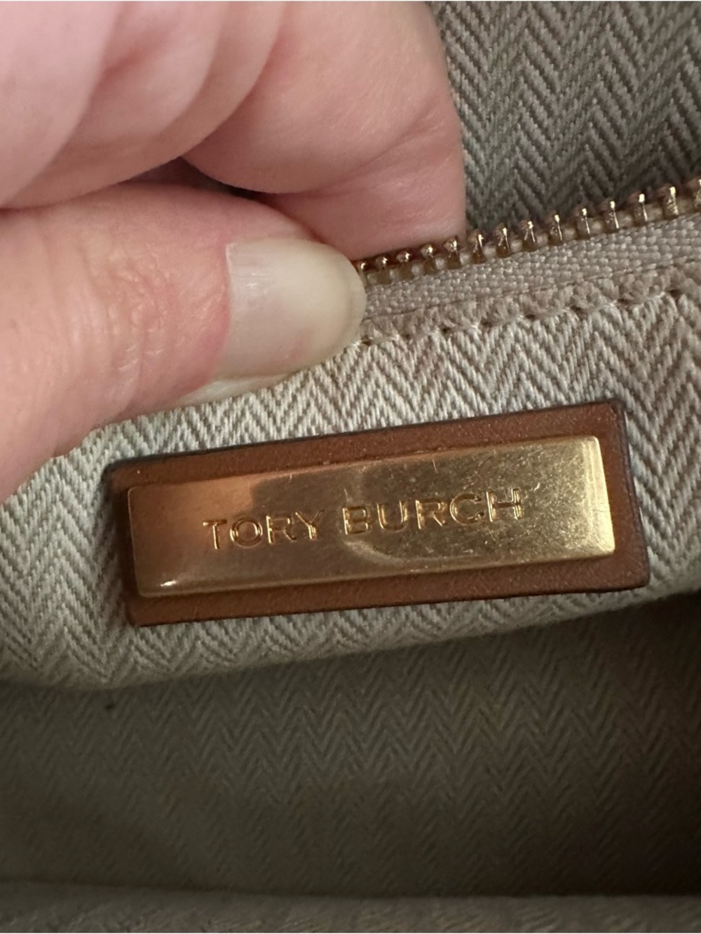 Tory Burch Britten Crochet Small Adjustable Shoulder Bag - Picture 12 of 12
